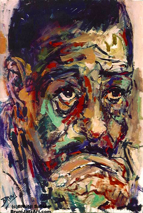 Duke Ellington Painting by BRUNI
