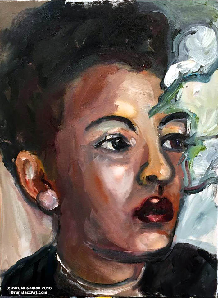 billie holiday painting
