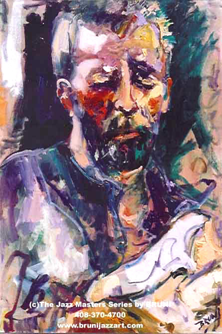 Eric Clapton Painting by BRUNI