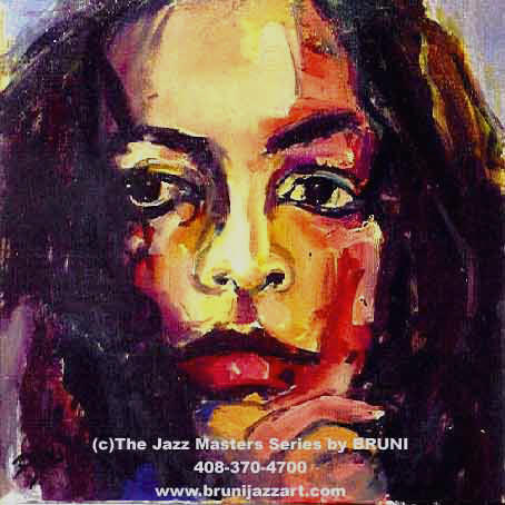 Gal Costa Painting by BRUNI