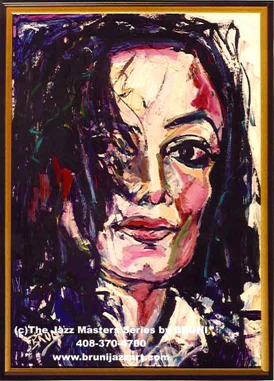 Michael Jackson Painting by BRUNI