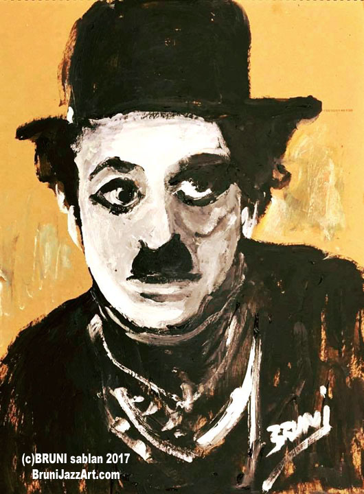 Charlie Chaplin by BRUNI