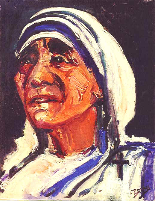 Mother Teresa,4,579,14x18,Faith.JPG (87231 bytes)